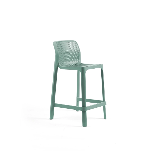 Hoker krzesło barowe NET STOOL MINI TORTORA ciemny beż, Nardi
